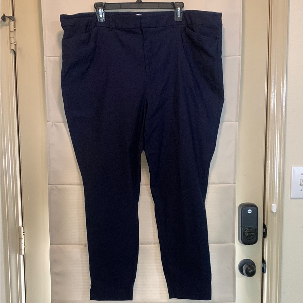 Women’s Nine West Slim Ankle Navy Pants